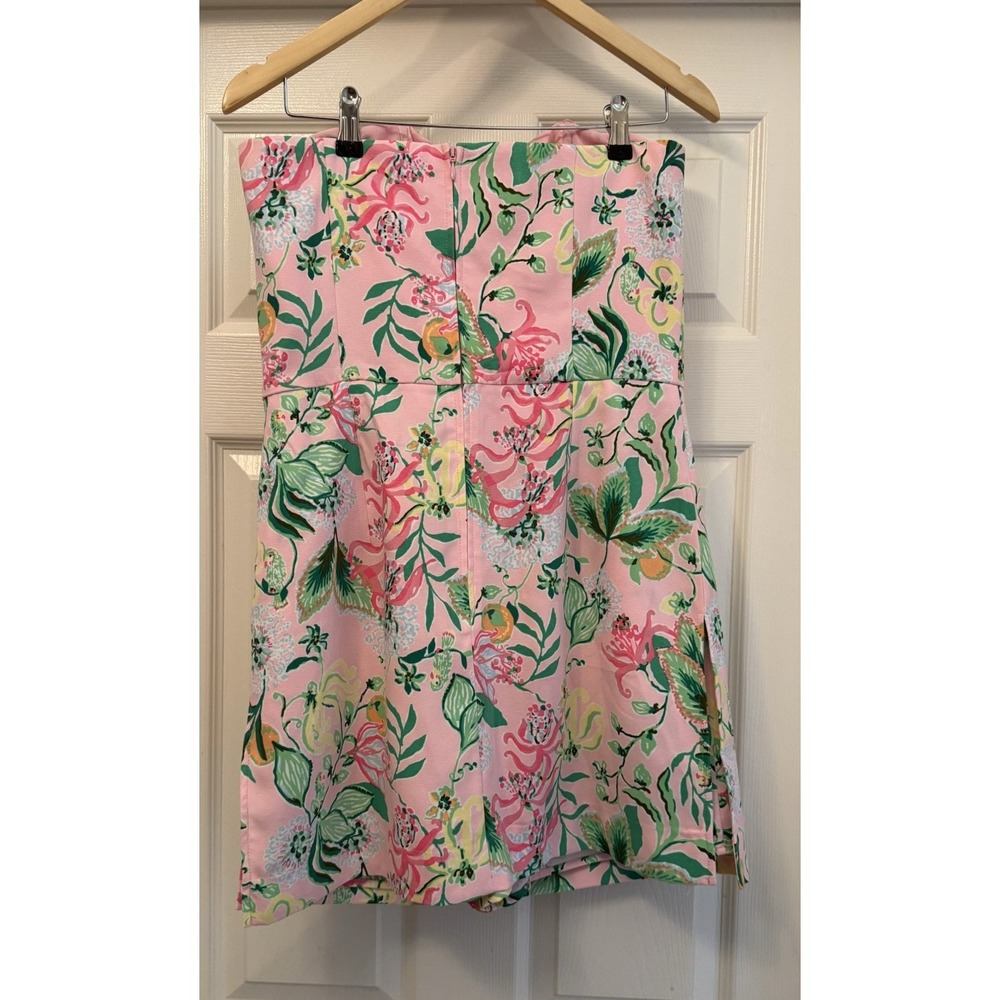 Lilly Pulitzer Women's Kylo Strapless Skirted Romper XS - Picture 8 of 9